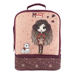 Τσαντάκι Φαγητού Ισοθερμικό Must Team Yummy Girl In Winter With Fur 2 Θήκες