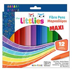 MARKERS JUMBO 12PCS THE LITTLIES