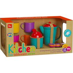 TEA SET 17PCS 34X19X16,6CM LUNA