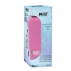 VACUUM FLASK 500ML STAINLESS STEEL BLUE TOOTH 7,4X22,2CM MUST TEAM PINK