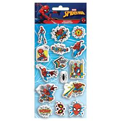 STICKERS PUFFY 10X22CM  SPIDERMAN
