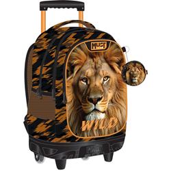 BACKPACK TROLLEY MUST TEAM 34X20X44 3CASES AFRICAN LION