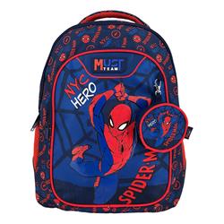 Σχολική Τσάντα Πλάτης Δημοτικού Spider- Man NYC Hero Must Team 3 Θήκες