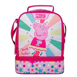 Lunch Bag Isothermal Peppa Pig I Love Funfair Must Team 2 Cases