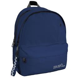 Backpack Must Monochrome rPET Blue Navy 2 Main Cases