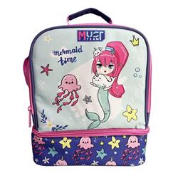 Lunch Bag Isothermal Must Team Yummy Mermaid Time  2 Cases