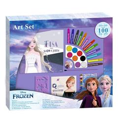 COLORING SET 100PCS FROZEN 2