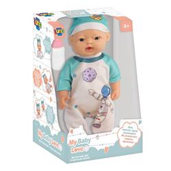 Baby Doll 37,5cm Luna Toys with accessories and sound