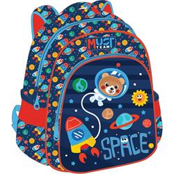 BACKPACK MUST TEAM 27Χ10Χ31 2CASES SPACE BEAR