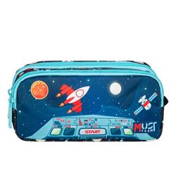 Σχολική Κασετίνα Βαρελάκι Must Team Rocket Fun 2 Θήκες