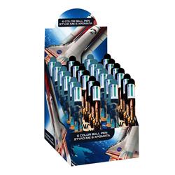 BALL PEN 6 COLOURS NASA