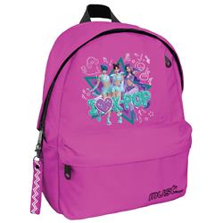BACKPACK MUST TEAM MONOCHROME 32X17X42 4CASES FUCSHIA 900D RPET K-POP