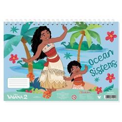 PAINTING BLOCK VAIANA 2 A4 30SH 2DES