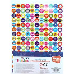BLOCK WITH REWARDS STICKERS 8SH 21X31CM THE LITTLIES