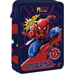 DOUBLE DECKER PENCIL CASE FILLED 15X5X21 SPIDERMAN THWIP