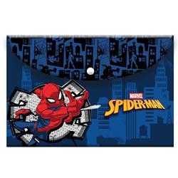 FOLDER WITH BUTTON A4   SPIDERMAN 1