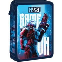 Σχολική Κασετίνα Διπλή Γεμάτη Must Team Robot