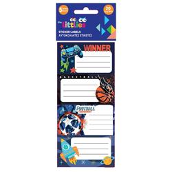 ΕΤΙΚΕΤΕΣ ΑΥΤΟΚ THE LITTLIES ΑΓΟΡΙ 20ΤΕΜ  5ΦΥΛΛΑ