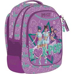 ΤΣΑΝΤΑ ΠΛΑΤΗΣ MUST TEAM 32Χ18Χ43ΕΚ 3ΘΗΚΕΣ  K-POP ΜΩΒ