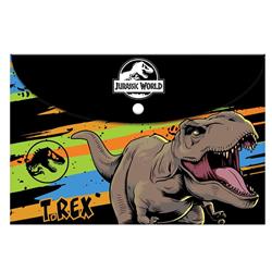 FOLDER WITH BUTTON A4 JURASSIC