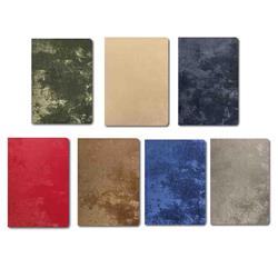 ΣΗΜΕΙΩΜΑΤΑΡΙΟ ΡΑΦΤΟ SUEDE TESORO Α5 50Φ ΔΙΑΦ.ΣΧΕΔΙΑ