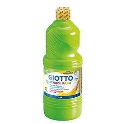 GIOTTO SCHOOL PAINT 1000 ml bottle - cinnabar green.