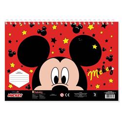 ΜΠΛΟΚ ΖΩΓΡΑΦ MICKEY 23X33 40ΦΥΛ  ΑΥΤΟΚ-ΣΤΕΝΣΙΛ- 2ΣΕΛ ΧΡ  2ΣΧ