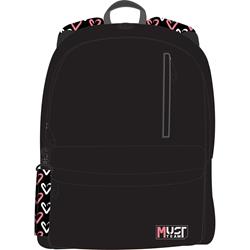 BACKPACK MUST TEAM ECLIPSE 32X17X42CM 1CASE HEARTS