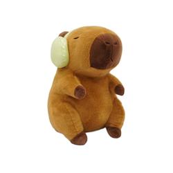 PLUSH CAPYBARA WITH HEADSET 20CM SQUISHCUTIES LUNA