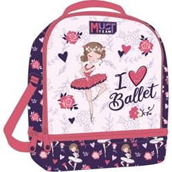 LUNCH BAG MUST TEAM 22Χ16Χ28 ISOTHERMAL I LOVE BALLET