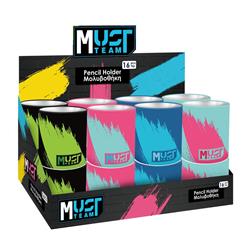 PENCIL TUBE 10X11 MUST  4COLORS