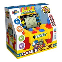 ELECTRONIC PALM GAME WITH 49 GAMES 3COL 20X11,2X19CM LUNA