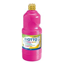 GIOTTO SCHOOL PAINT 1000 ml bottle - magenta.