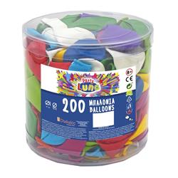 BALLOONS 24CM 200PCS IN BOX