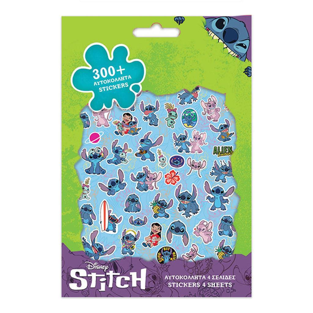 STICKERS 300PCS BLOCK 14,5X21,5CM LILO&STITCH | DIAKAKIS