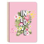 SPIRAL NOTEBOOK A4 3S 90SH BLOSSOM LOVE