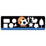 PAINTING BLOCK 23X33CM 40SH  STICKERS-STENCIL-2 COLORING PG  2DESIGNS PAOK