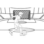 PAINTING BLOCK 23X33CM 40SH  STICKERS-STENCIL-2 COLORING PG  2DESIGNS PAOK