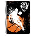 ΤΕΤΡΑΔΙΟ ΣΠΙΡΑΛ 17Χ25ΕΚ 2ΘΕΜ 60Φ  ΠΑΟΚ BC 2ΣΧ