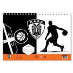 PAINTING BLOCK 23X33CM 40SH  STICKERS-STENCIL-2 COLORING PG  2DESIGNS PAOK BC