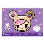 PAINTING BLOCK TOKIDOKI 23X33 40SH STICKERS