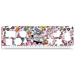 PAINTING BLOCK 23X33CM 40SH STICKERS-STENCIL-2 COLORING PG  2DESIGNS TOKIDOKI