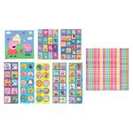 STICKER SET 1000 PCS PEPPA PIG