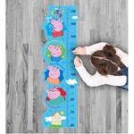 Παζλ Μέτρησης ύψους XL Peppa Pig Luna Toys Χρωματισμού 2 όψεων 25 Τμχ. 95x30 εκ.