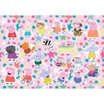 PAINTING BLOCK PEPPA PIG23X33 40SH  STICKERS-STENCIL-2 COLORING PG  2DESIGNS