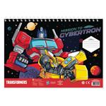 PAINTING BLOCK TRANSFORMERS 23X33 40SH STICKERS-STENCIL-2 COLORING PG  2DESIGNS