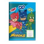 STICHED NOTEBOOK 17X25  PJ MASKS 40SH 2DESIGNS.