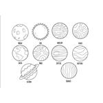 PAINTING BLOCK NASA 23X33 40SH STICKERS-STENCIL-2 COLORING PG  2DESIGNS.