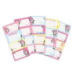 STICKER LABELS 20 PCS 5 SHEETS MY MELODY