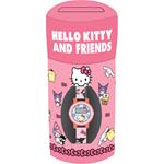 DIGITAL WATCH IN TIN COIN BANK HELLO KITTY & FRIENDS